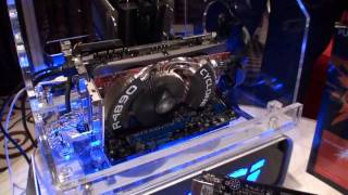 MSI Big Bang Fuzion mobo demo with GTX 260 and HD 4890