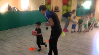 Занятие младшей группы (от 2,5 до 4 лет) 27.02.16