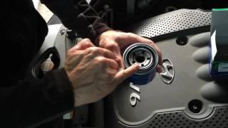 замена масла и фильтров в двигателе на Хундай Сантафе 2006 года Hyundai Santa Fe
