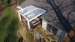 Arcadia Roof Louvered Roof Installed By Archadeck of Raleigh