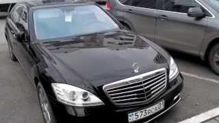 Mercedes S-class w221 в Астане