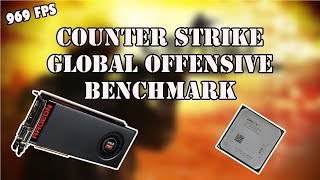 COUNTER STRIKE GLOBAL OFFENSIVE AMD R9 380 FX-8320 BENCHMARK | LOW/HIGH SETTINGS