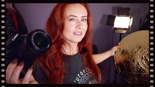 Your ASMR Photoshoot ? Dressing you, Clicks, Camera & Jewellery