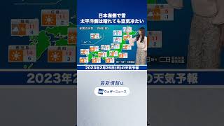 【夜の1分天気】あす2023年2月26日(日)の天気 #shorts