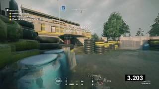 Tom Clancy's Rainbow Six Siege World Record speedrun Situation #01 - CQB Basics 0m 19s 186ms