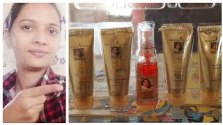 SHAHNAZ HUSAIN Gold Facial Full Tutorial|In Hindi|Easy At Home|