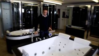 Springwave Whirlpool Bath Demonstration Hydro Massage TV