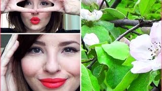 Spring make up - Orange Lips