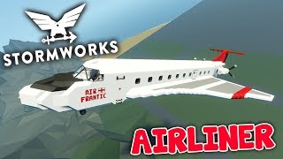 Emergency Exits  -  Frantic Airliner  -  Stormworks: Build and Rescue  - Part 9