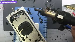 КАК ОН ВООБЩЕ ВЫЖИЛ/IPHONE 8/ЗАМЕНА СТЕКЛА/ПЕРЕД/ЗАД#заменастекла #iphone#remtel.by