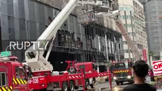Taiwan: Emergency crews at scene after fire kills 46 in Kaohsiung