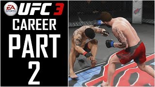 EA Sports UFC 3 (FULL GAME) - Career - Let's Play - Part 2 - "World Fighting Alliance" | DanQ8000