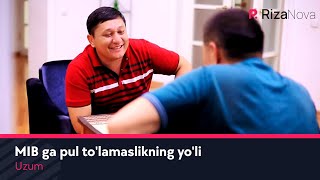 Uzum - MIB ga pul to'lamaslikning yo'li (hajviy ko'rsatuv)