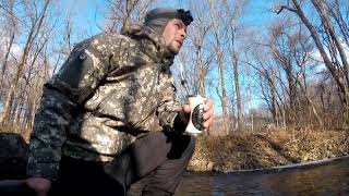 Fishing, Mate, making fire, wet boots,nature and michimoki