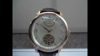 Thomas Earnshaw Rose Gold Plated Automatic Skeleton watch