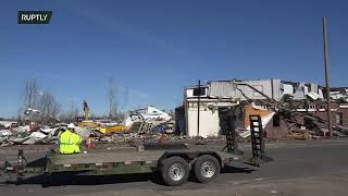LIVE: Aftermath of deadly tornadoes in Kentucky