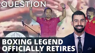 Boxing legend Pacquiao officially retires after 26 years
