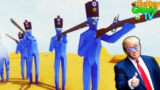 TABS Мультяшный симулятор боев ТРАМП АТАКУЕТ Totally Accurate Battle Simulator