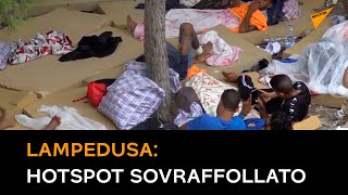 Lampedusa, hotspot sovraffollato