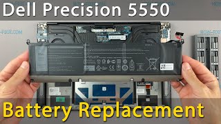 Dell Precision 5550 Battery Replacement