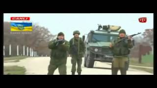 Украинские солдаты пошли на русские войска. Стрельба Крым.