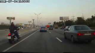 Мкад Авария двух мотоциклистов