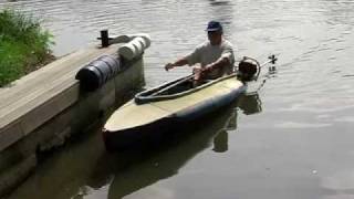 Kayak motor Canoe motor Seitenbordmotor Faltbootmotor Seitenaußenbordmotor Kajakmotor
