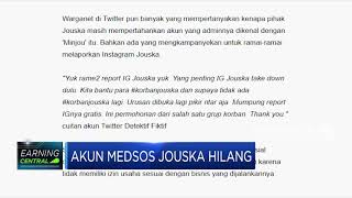 Goodbye, Semua Akun Medsos Jouska Hilang