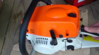 бензопила gs 660 аналог STIHL Первый запуск