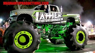 LATHER CONSTRUCTION TRUCK IS HUGE