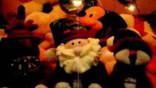 Santa Claus and friends singing Jingle bells