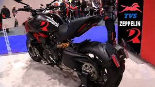 TVS Most Awaited ZEPPELIN R Launching HAPPENING !? "It's not the front head,It is Head of the Tiger"