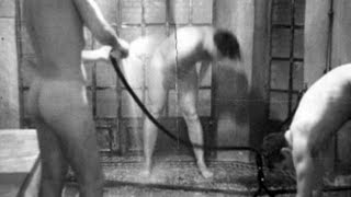 Handsome male bathing / licking / sexy
