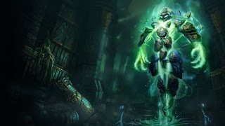 lol Runeborn Xerath skin rework preview champion spotlight - with commentary - [1080p HD]