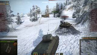 T1 heavy, Северогорск, Стандартный бой