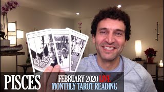 PISCES February 2020 Live Extended Monthly Intuitive Tarot Reading by Nicholas Ashbaugh