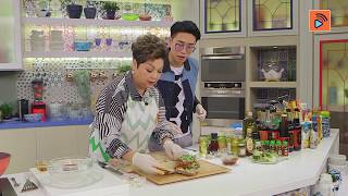 [肥媽食好D食平D] 素雞髀絲三文治/德國寶韓式光波燒烤爐KQB-114 /素食/三文治_bigbigshop