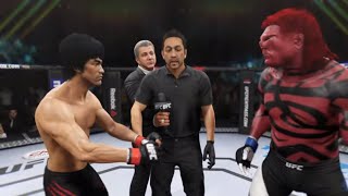 Bruce Lee vs. Red Alien (EA Sports UFC 2)