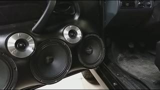 Небольшой обзор трехкомпонентного фронта в ВАЗ 2114 от SQL SOUND