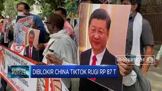 Diblokir China TikTok Rugi Rp 87 T