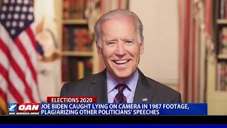 Joe Biden caught lying on camera, plagiarizing other politicians’ speeches