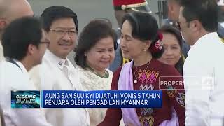 Aung San Suu Kyi Dijatuhi Vonis 5 Tahun Penjara