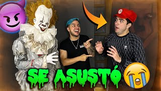 BROMA DE TERROR A MI PRIMO CON CÁMARA OCULTA *casi llora* - Yolo Aventuras