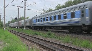ТЭП70-0254 с поездом Санкт-Петербург — Костомукша