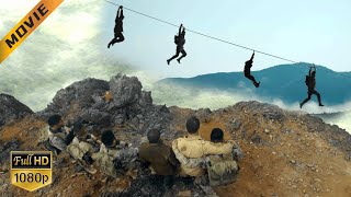 【特種兵電影】精英部隊被日軍逼入絕境，冒險穿越死亡峽谷，起死回生反擊日軍！ ️ 功夫 MMA | Kung Fu #抗日 #電影 #功夫