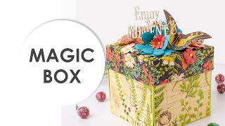 ★Explosion box★Magic box★Scrapbooking Botanique Graphic 45 Коробочка с сюрпризом Волшебная коробочка