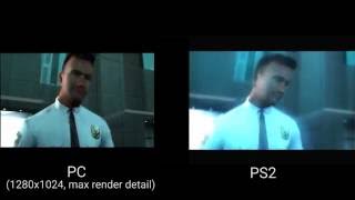 The Matrix: Path of Neo - PC vs PS2 Comparison