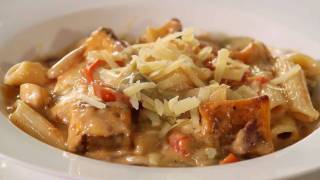 Weight Watchers - Healthy Creamy Chicken Pumpkin Pasta