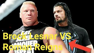 WWE Raw Brock Lesnar VS Roman Reigns 4 March 2018