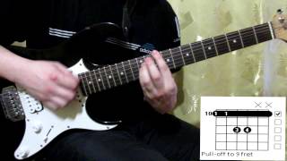 Iron Man Black Sabbath cover how to play guitar lesson